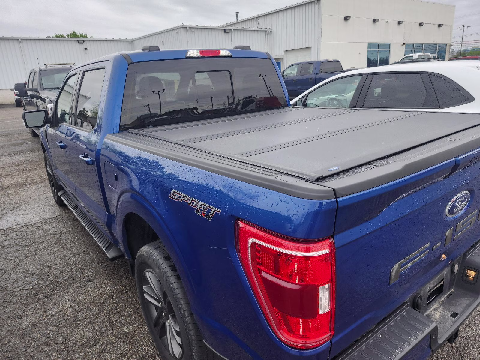 2023 Atlas Blue Ford F-150 XLT 4X4 Truck
