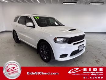2018 White Knuckle Clearcoat Dodge Durango R/T AWD SUV