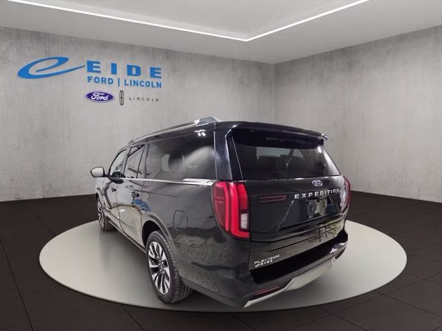 2025 Agate Black Metallic Ford Expedition Max Platinum 4X4 SUV