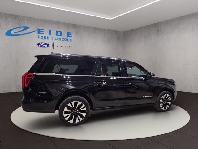 2025 Agate Black Metallic Ford Expedition Max Platinum 4X4 SUV