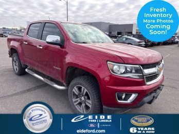 2016 Red Rock Metallic Chevrolet Colorado LT 4X4 Truck