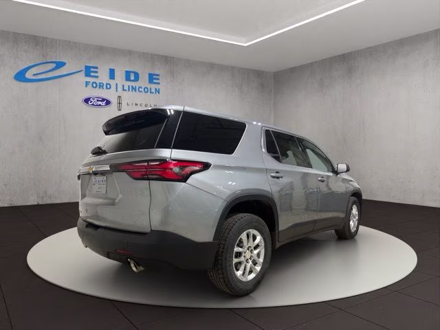2023 Sterling Gray Metallic Chevrolet Traverse LS AWD SUV
