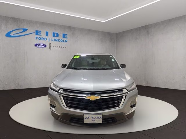2023 Sterling Gray Metallic Chevrolet Traverse LS AWD SUV