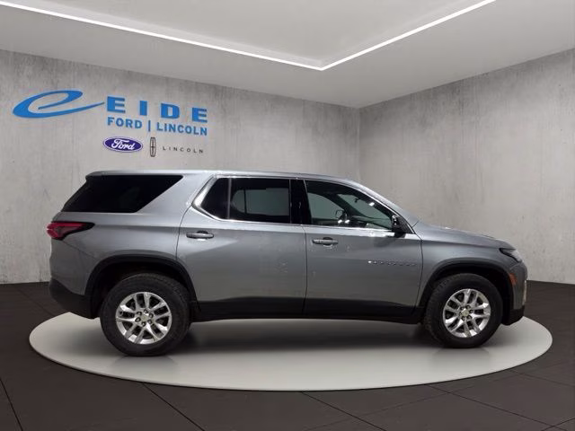 2023 Sterling Gray Metallic Chevrolet Traverse LS AWD SUV