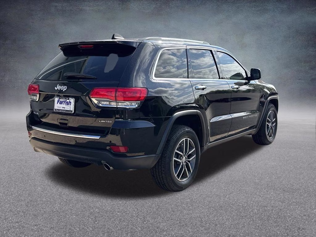 2018 Diamond Black Crystal Pearlcoat Jeep Grand Cherokee Limited 4X4 SUV