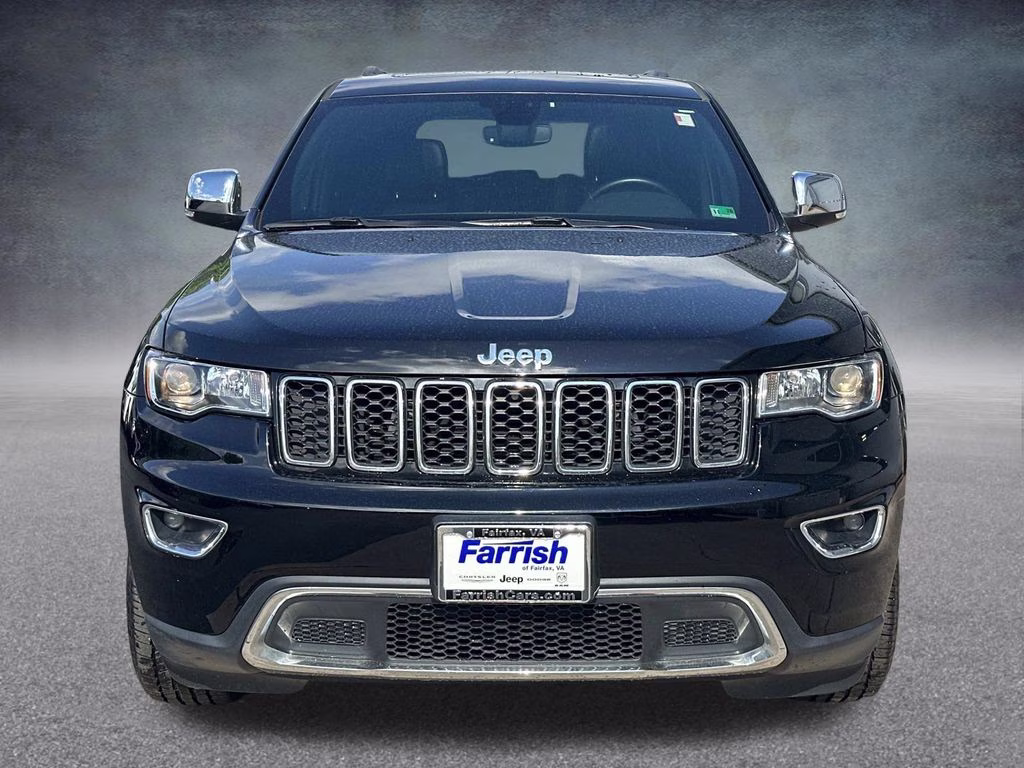 2018 Diamond Black Crystal Pearlcoat Jeep Grand Cherokee Limited 4X4 SUV