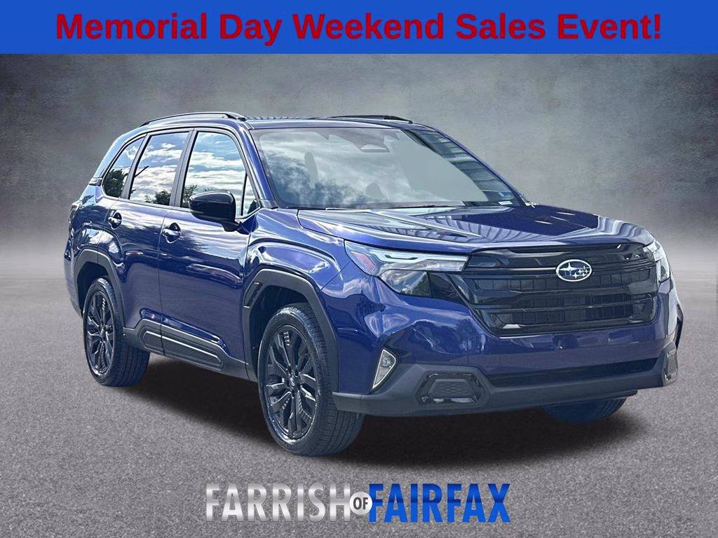 2026 Sapphire Blue Pearl Subaru Forester Sport AWD SUV