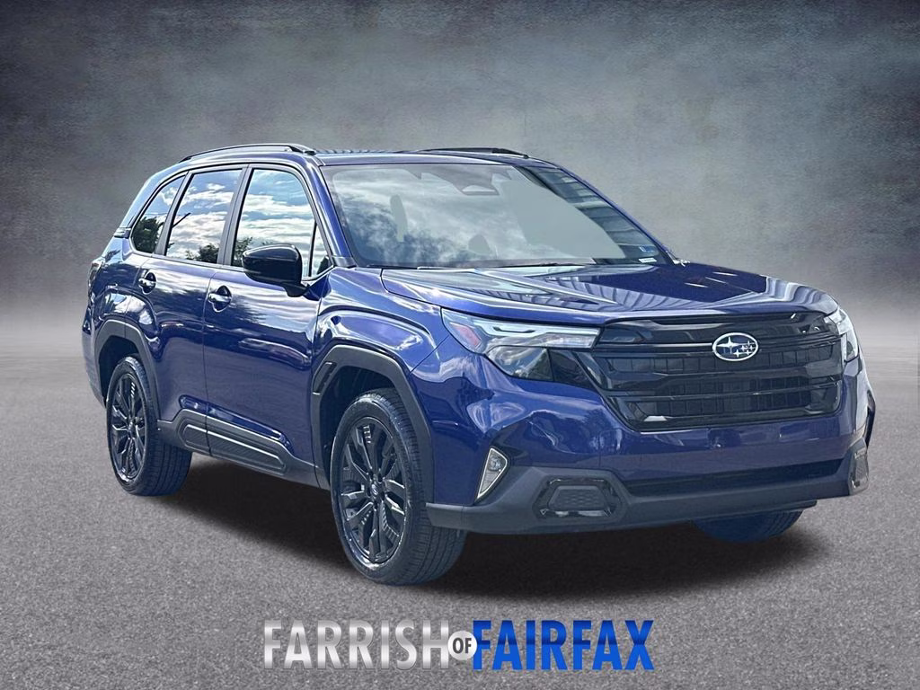 2026 Sapphire Blue Pearl Subaru Forester Sport AWD SUV