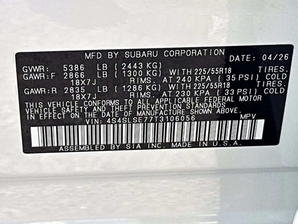2026 Crystal White Pearl Subaru Forester Premium Hybrid AWD SUV