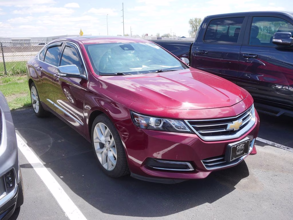 2017 Siren Red Tintcoat Chevrolet Impala Premier FWD Sedan