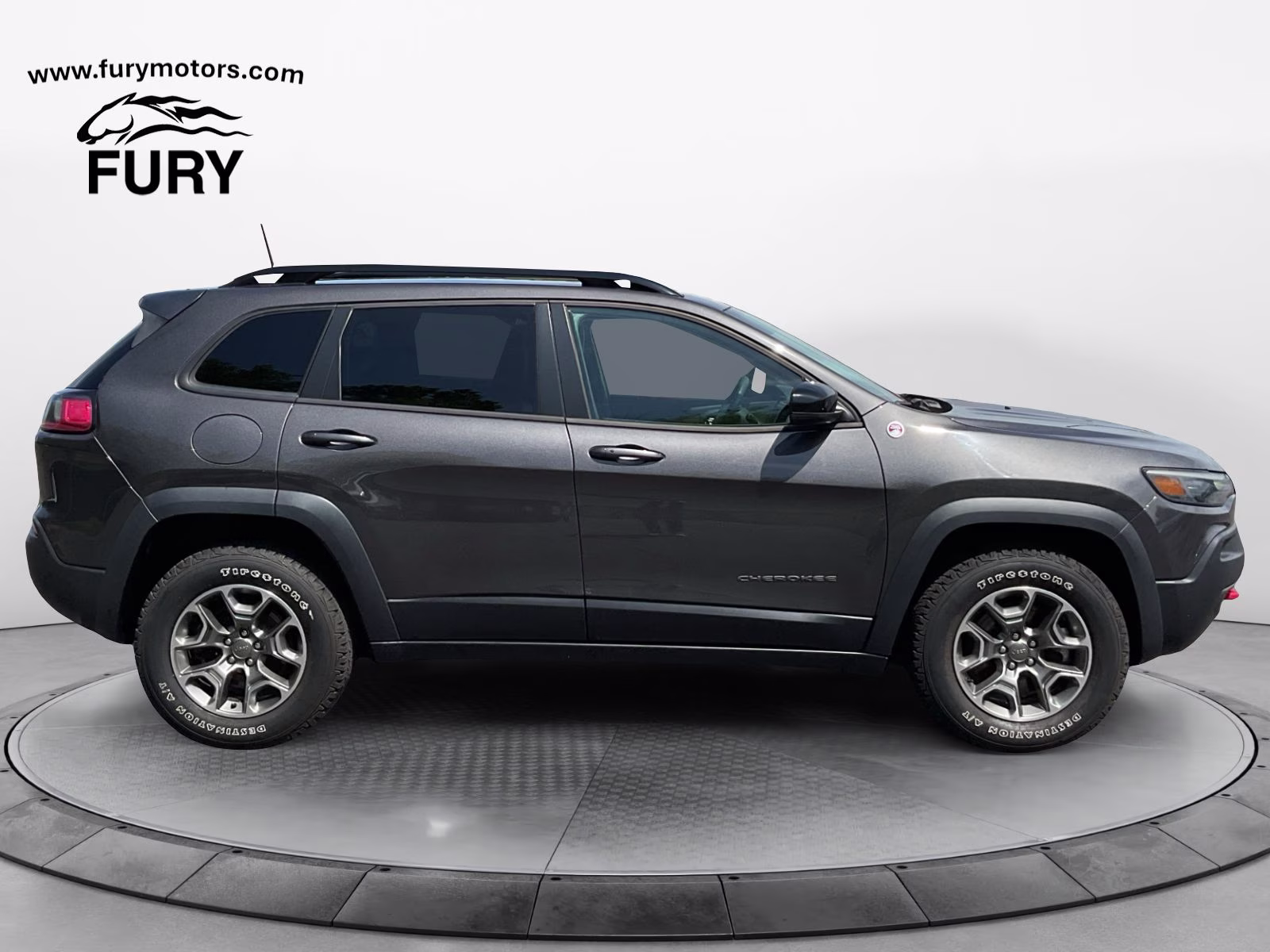 2022 Granite Crystal Metallic Clearcoat Jeep Cherokee Trailhawk 4X4 SUV