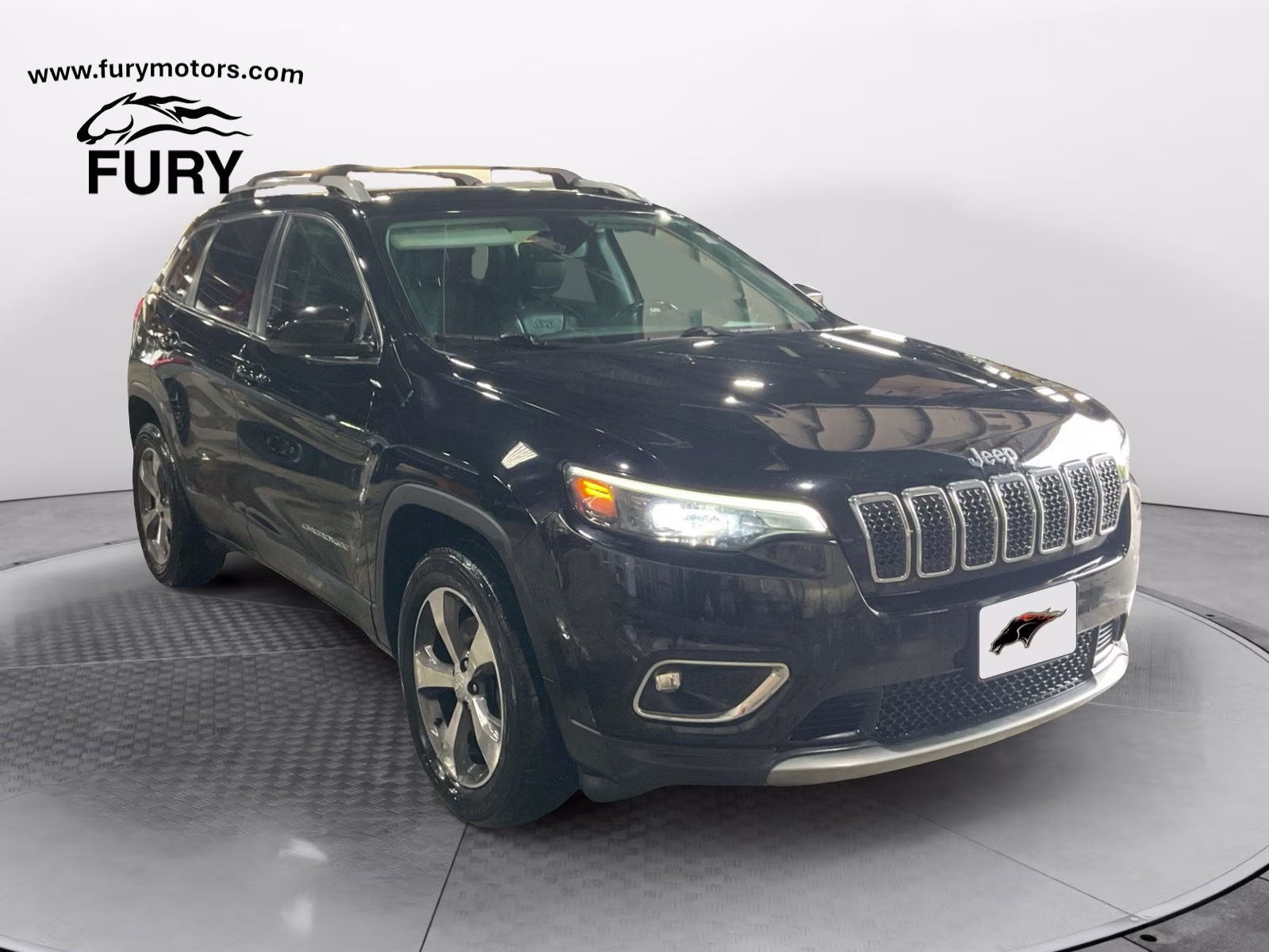 2020 Diamond Black Crystal Pearlcoat Jeep Cherokee Limited 4X4 SUV