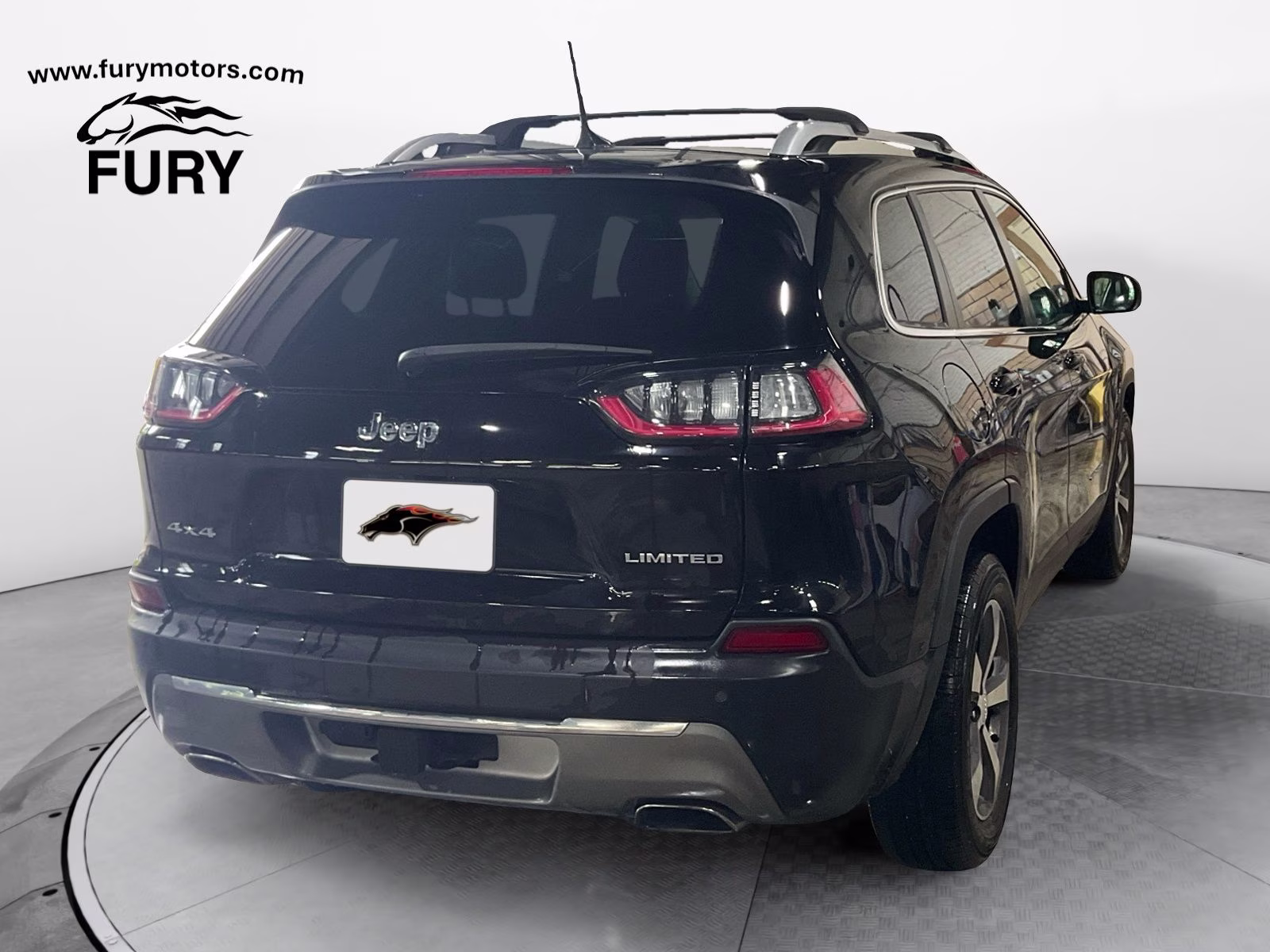 2020 Diamond Black Crystal Pearlcoat Jeep Cherokee Limited 4X4 SUV