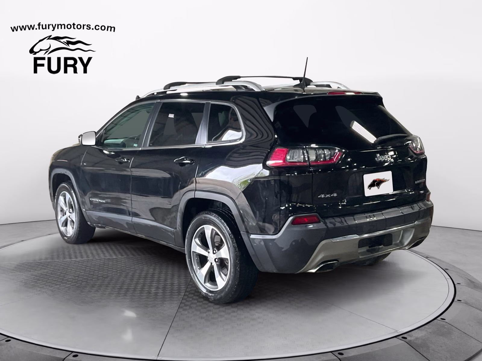 2020 Diamond Black Crystal Pearlcoat Jeep Cherokee Limited 4X4 SUV