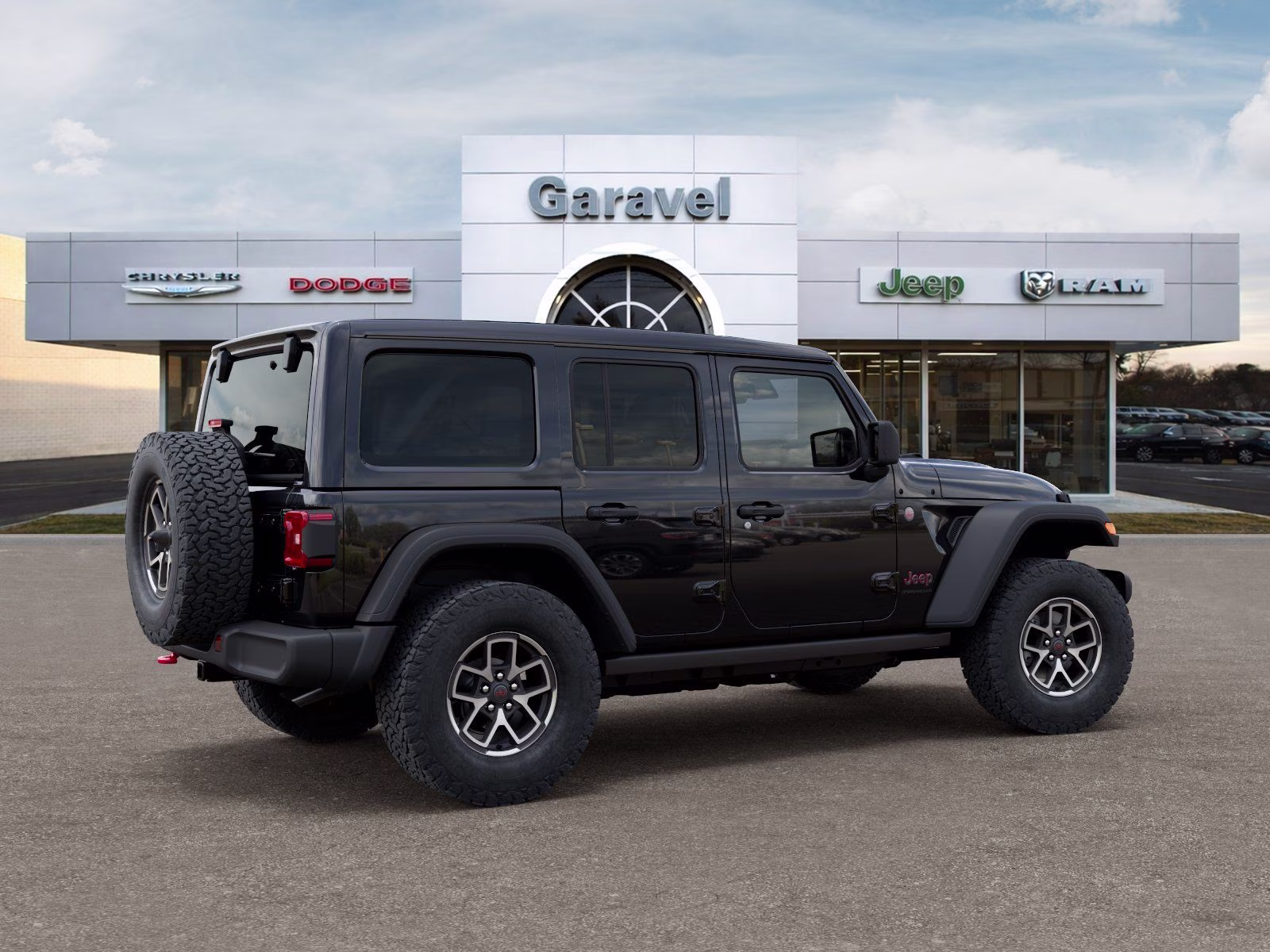 2026 Black Clearcoat Jeep Wrangler Rubicon 4X4 SUV