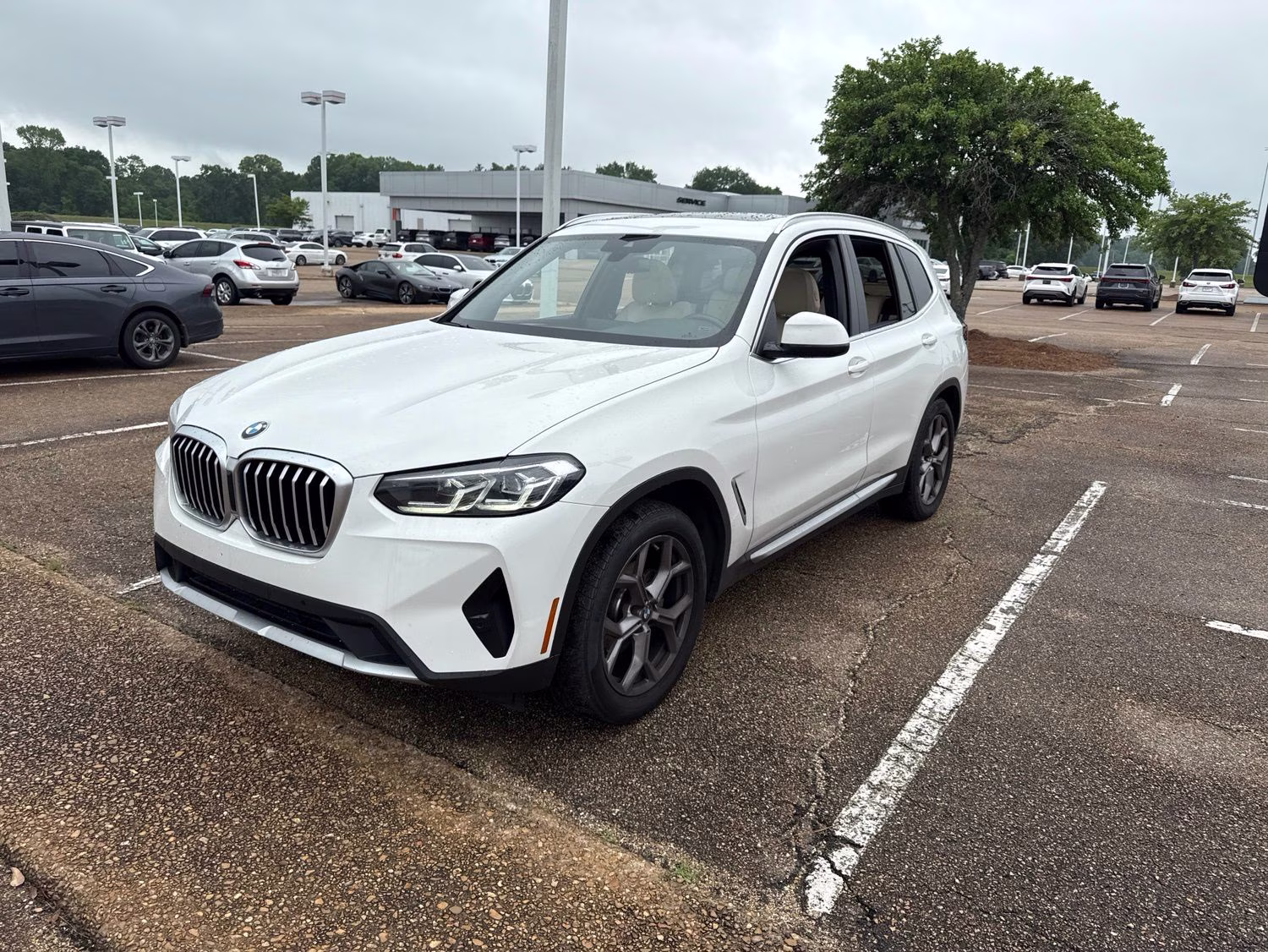 2024 Alpine White BMW X3 sDrive30i RWD SUV