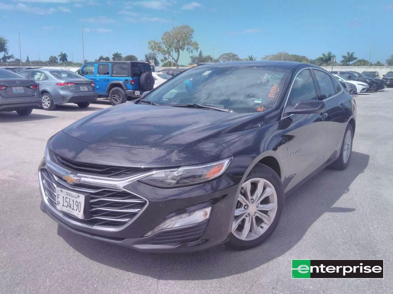 2024 Black Metallic Chevrolet Malibu LT FWD Sedan
