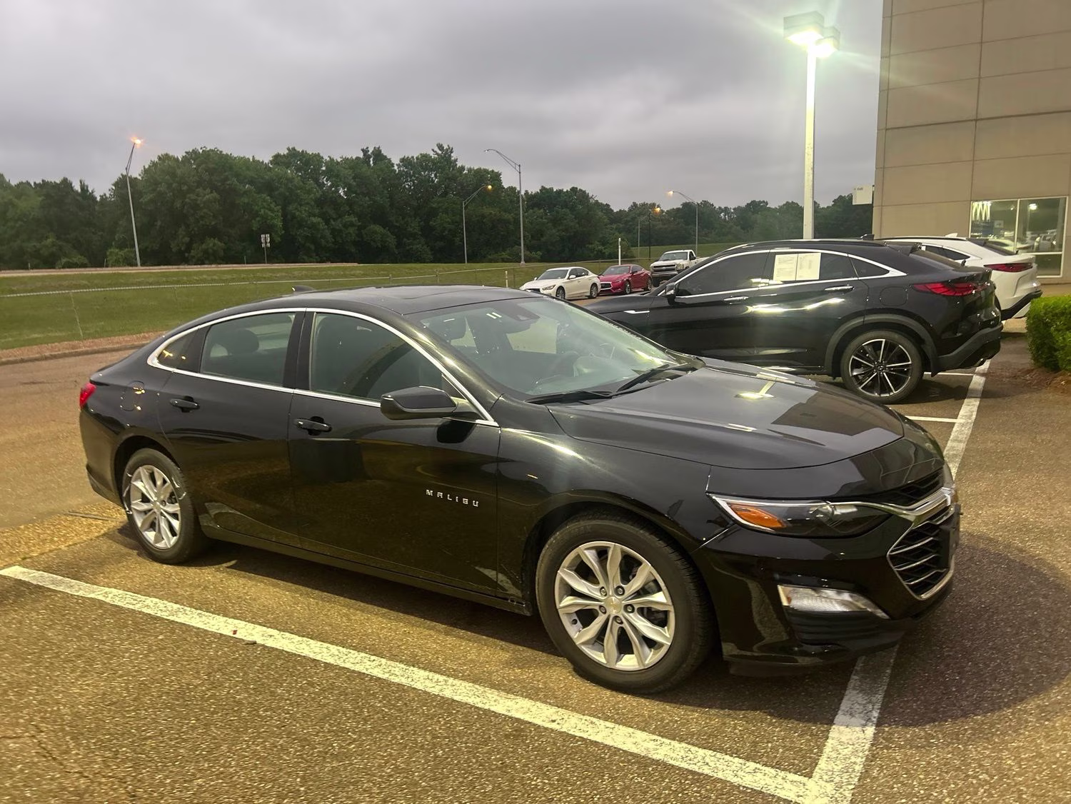 2024 Black Metallic Chevrolet Malibu LT FWD Sedan