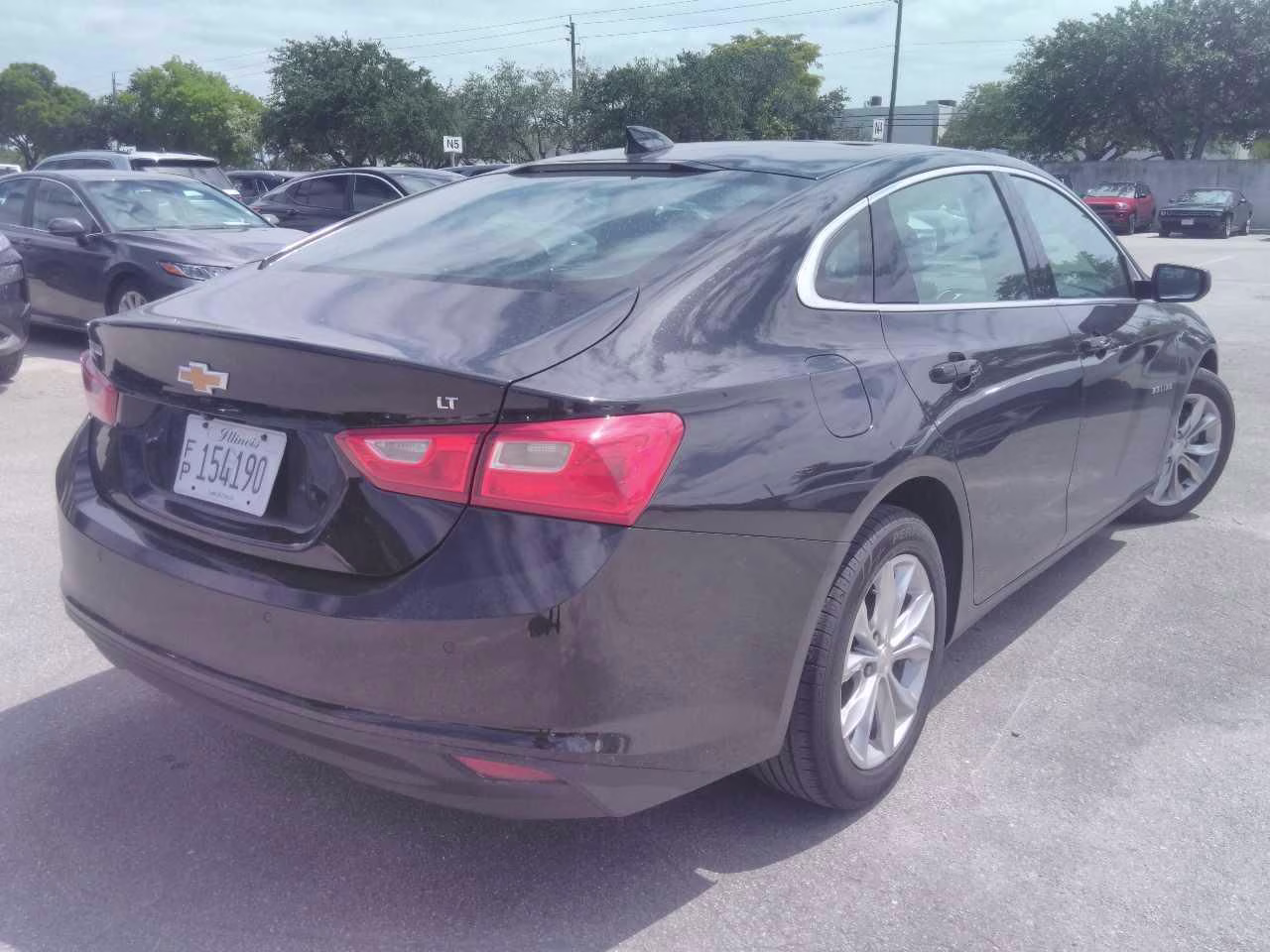 2024 Black Metallic Chevrolet Malibu LT FWD Sedan