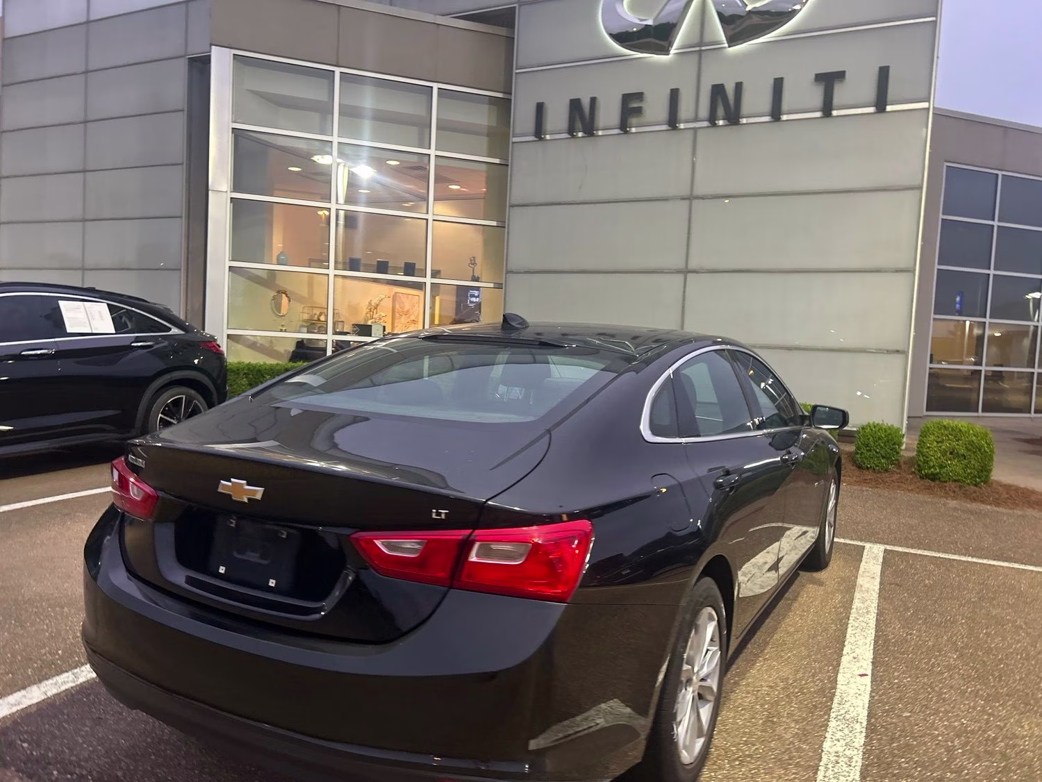 2024 Black Metallic Chevrolet Malibu LT FWD Sedan