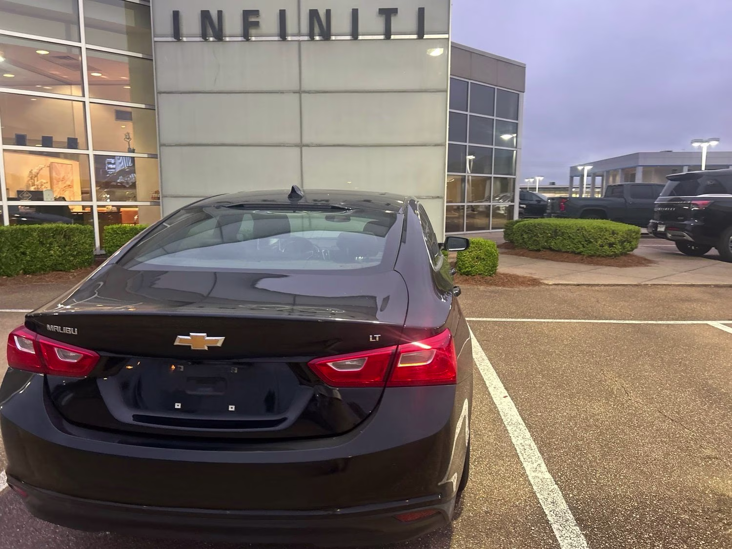 2024 Black Metallic Chevrolet Malibu LT FWD Sedan