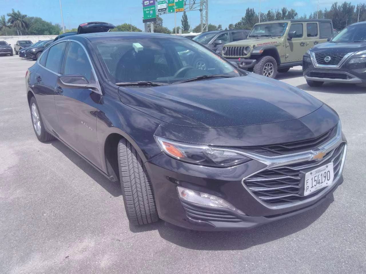 2024 Black Metallic Chevrolet Malibu LT FWD Sedan