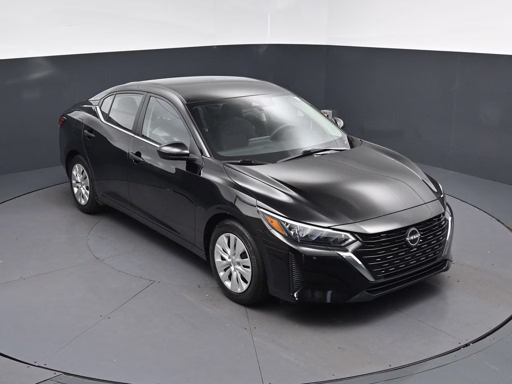 2025 Super Black Nissan Sentra S FWD Sedan