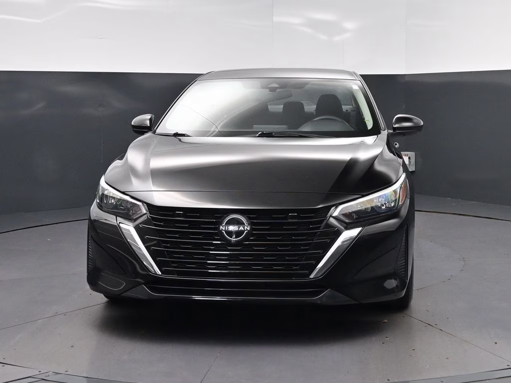 2025 Super Black Nissan Sentra S FWD Sedan