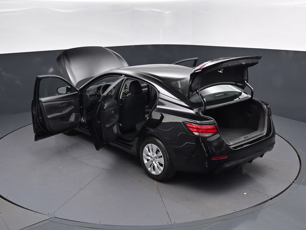 2025 Super Black Nissan Sentra S FWD Sedan
