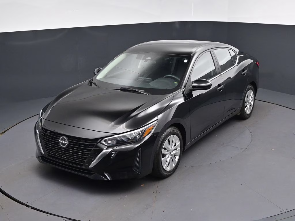 2025 Super Black Nissan Sentra S FWD Sedan