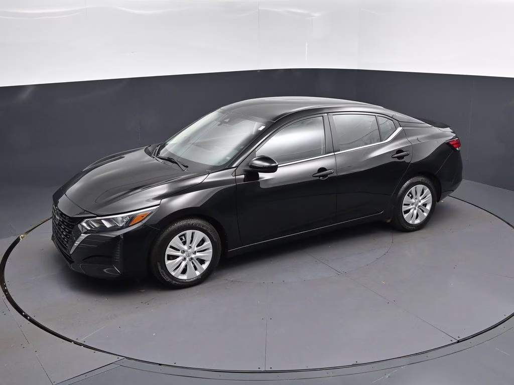 2025 Super Black Nissan Sentra S FWD Sedan