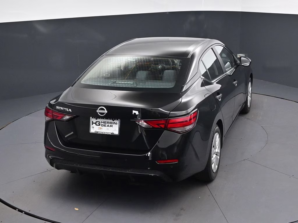 2025 Super Black Nissan Sentra S FWD Sedan