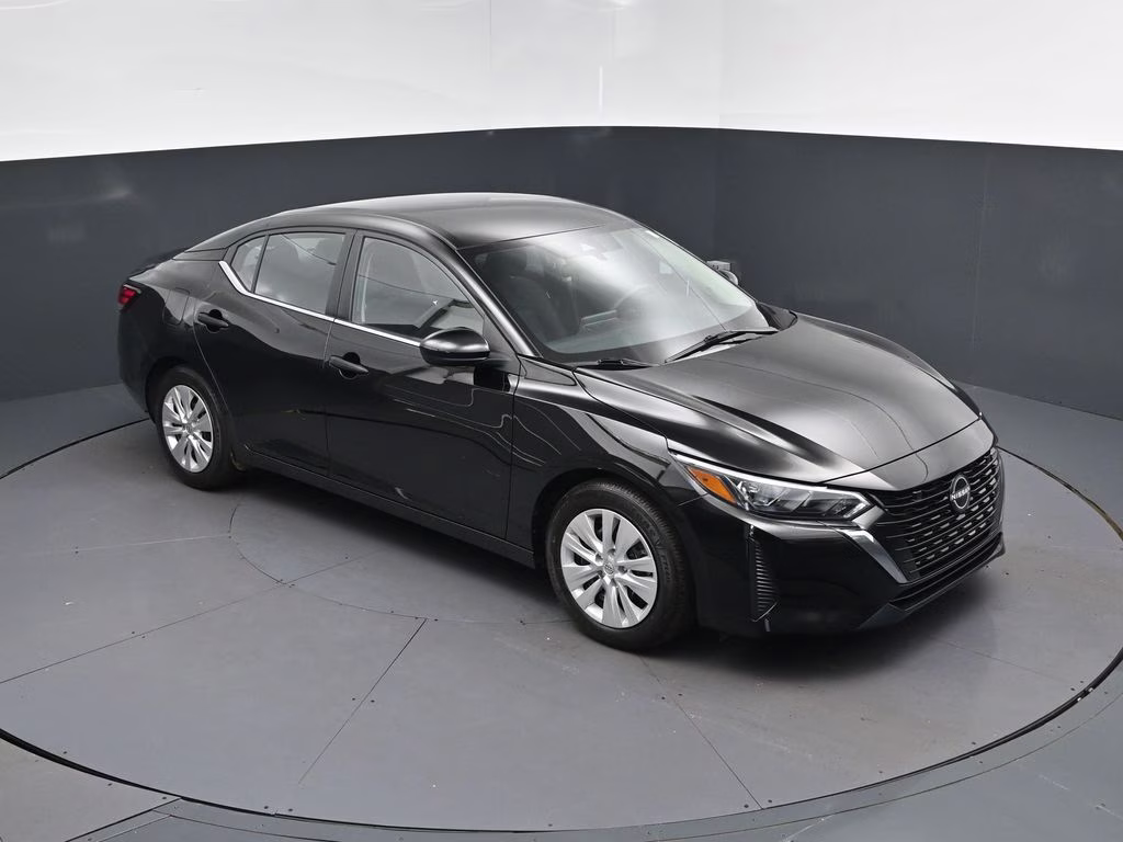 2025 Super Black Nissan Sentra S FWD Sedan