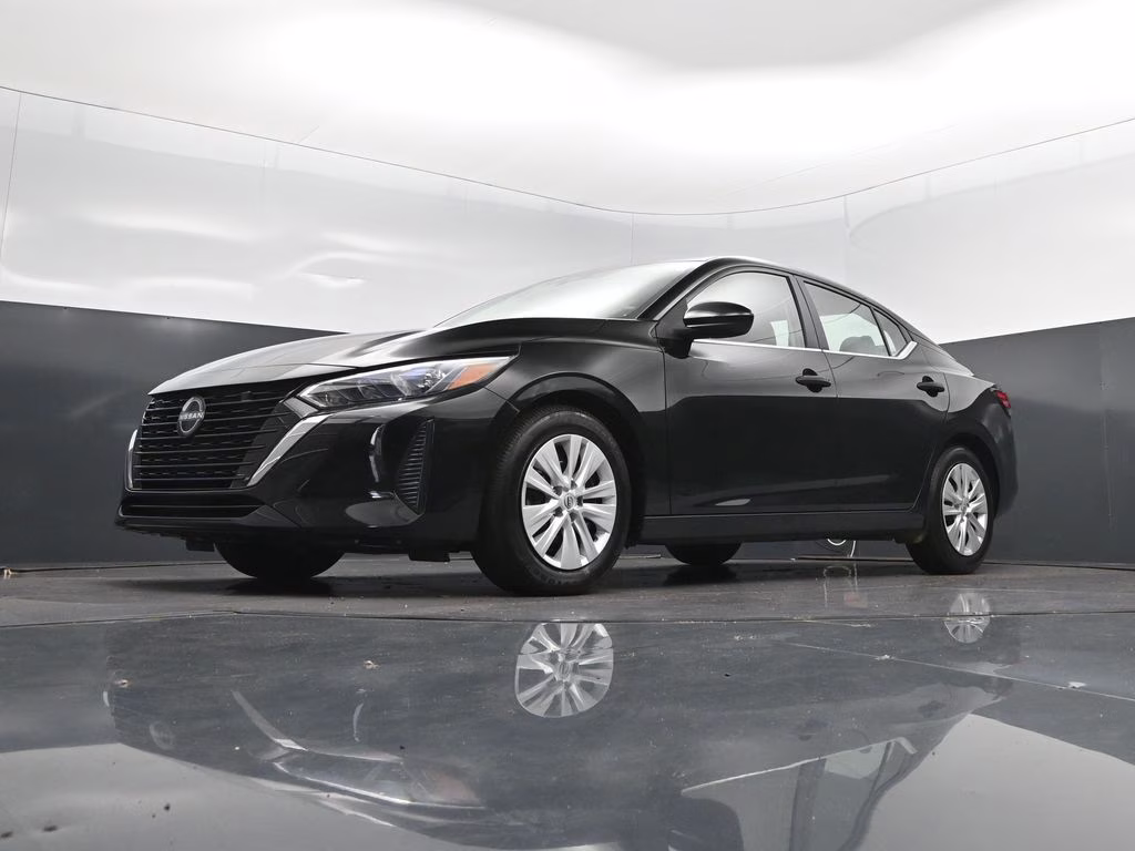 2025 Super Black Nissan Sentra S FWD Sedan