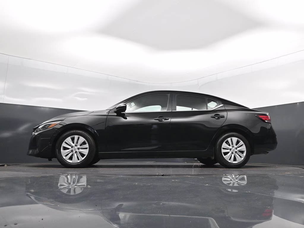 2025 Super Black Nissan Sentra S FWD Sedan