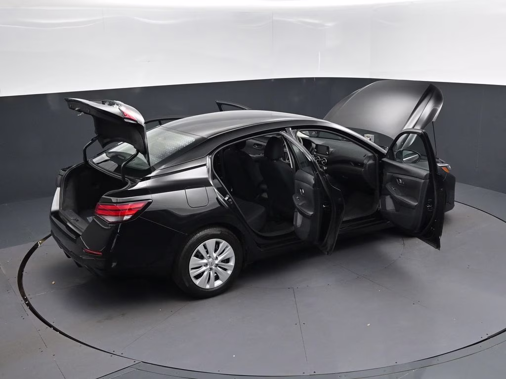2025 Super Black Nissan Sentra S FWD Sedan