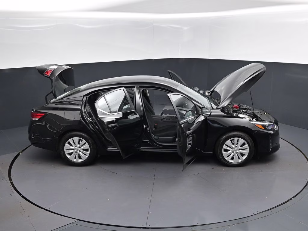 2025 Super Black Nissan Sentra S FWD Sedan