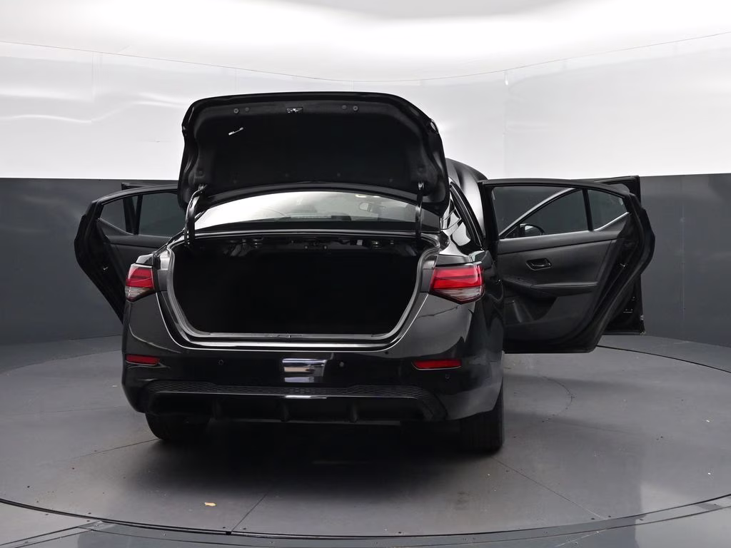 2025 Super Black Nissan Sentra S FWD Sedan