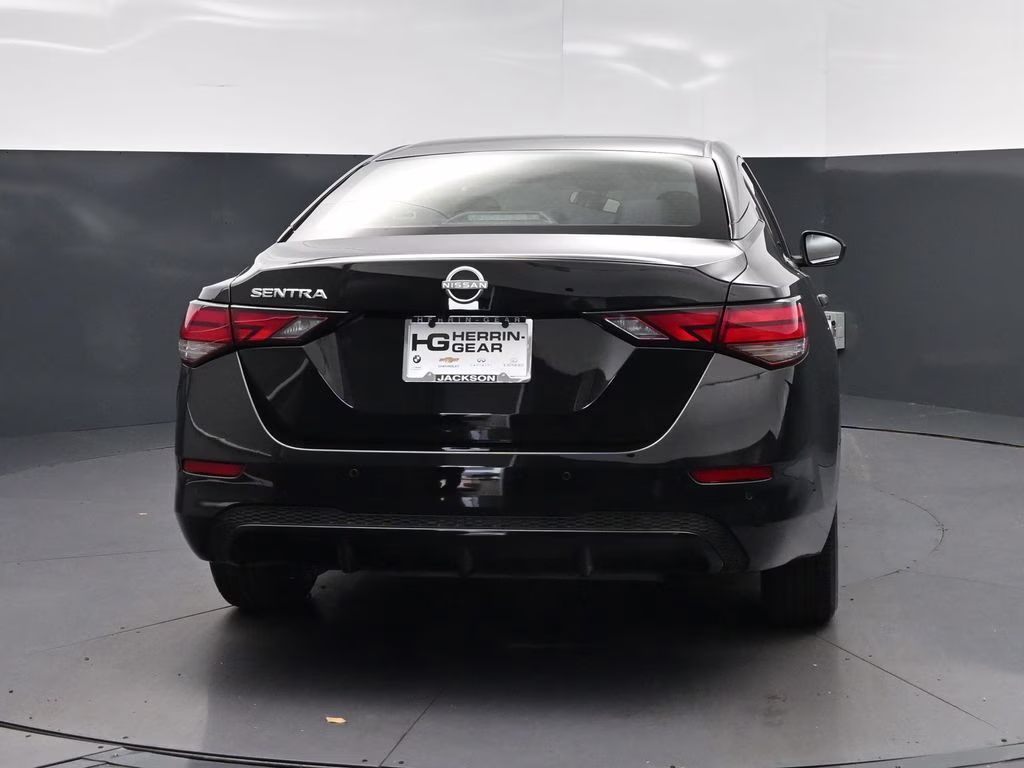 2025 Super Black Nissan Sentra S FWD Sedan