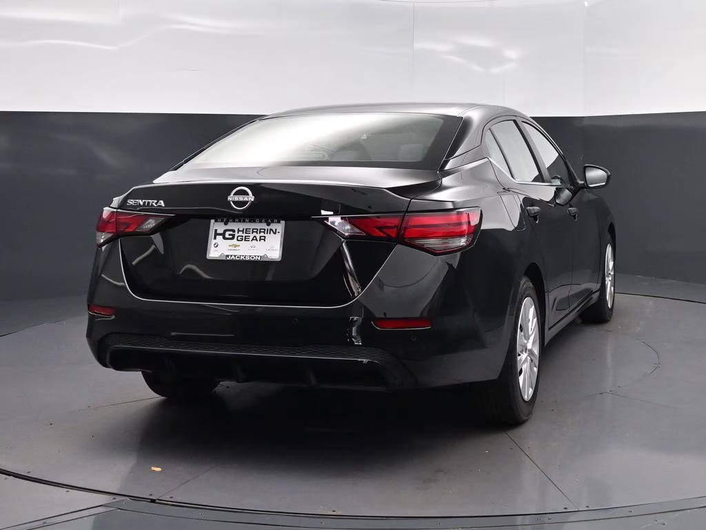 2025 Super Black Nissan Sentra S FWD Sedan