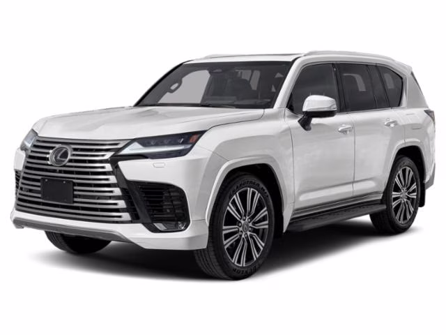 2026 White Lexus LX 600 Luxury 4X4 SUV