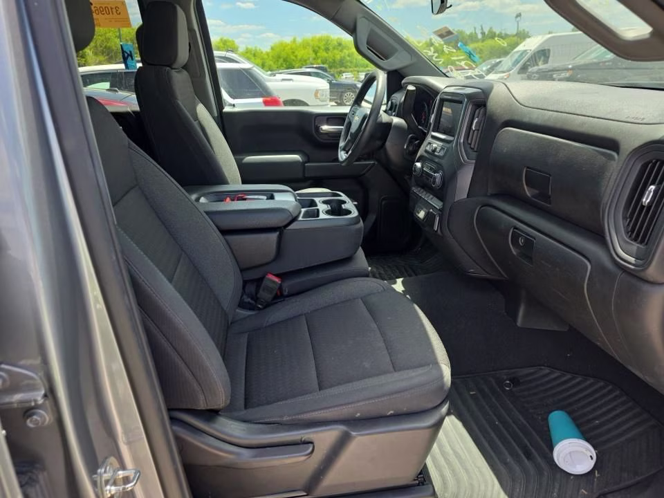 2023 Sterling Gray Metallic Chevrolet Silverado 1500 Custom 4X4 Truck