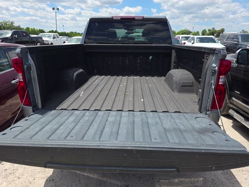2023 Sterling Gray Metallic Chevrolet Silverado 1500 Custom 4X4 Truck
