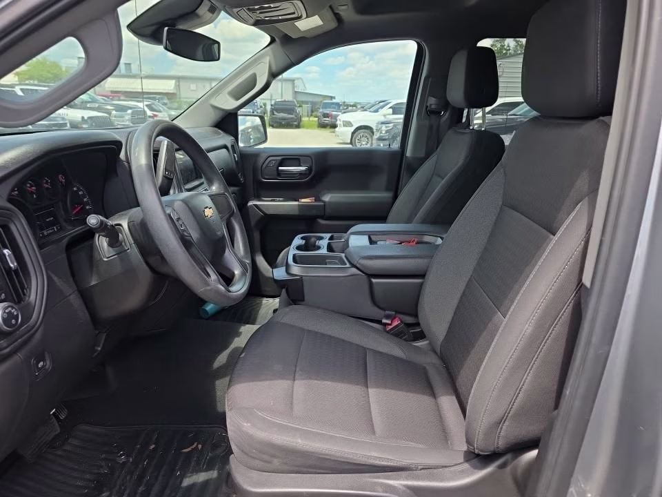 2023 Sterling Gray Metallic Chevrolet Silverado 1500 Custom 4X4 Truck