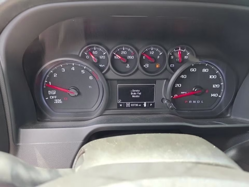 2023 Sterling Gray Metallic Chevrolet Silverado 1500 Custom 4X4 Truck