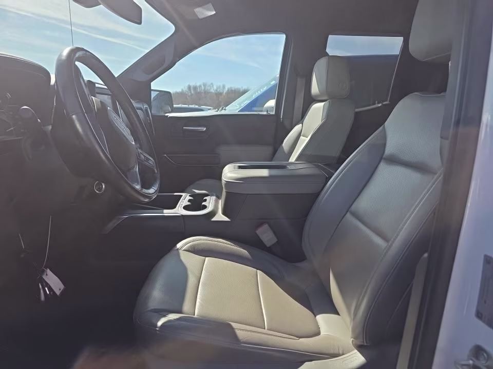 2019 Summit White GMC Sierra 1500 SLT 4X4 Truck
