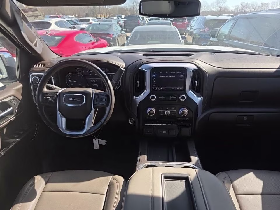 2019 Summit White GMC Sierra 1500 SLT 4X4 Truck