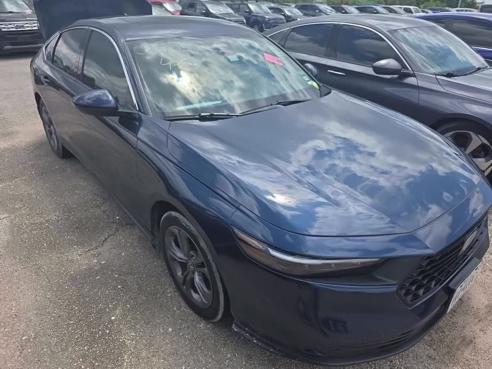2024 Blue Honda Accord EX FWD Sedan
