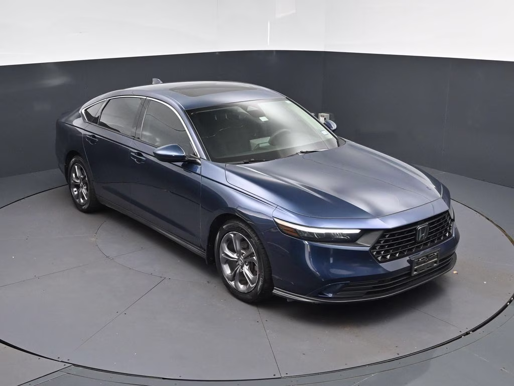 2024 Blue Honda Accord EX FWD Sedan