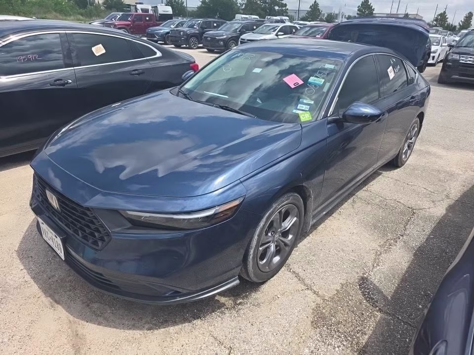 2024 Blue Honda Accord EX FWD Sedan